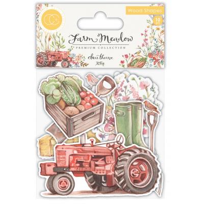 Craft Consortium Farm Meadow - Wood Shapes